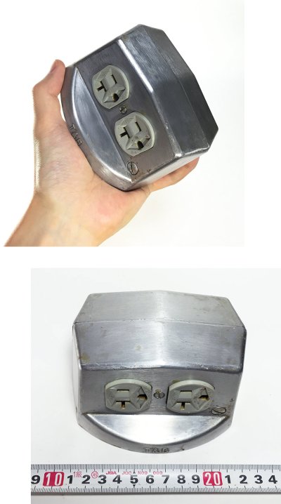 画像3: 【P&S】Surface Mount Aluminum Outlets 