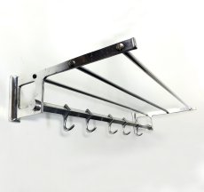 画像1: 1920-40's German Art Deco Aluminum Shelf (1)