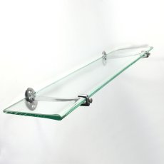 画像1: 1940's Bathroom Glass Shelf (1)