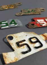 画像1: "Bicycle" License Plate Set (1)