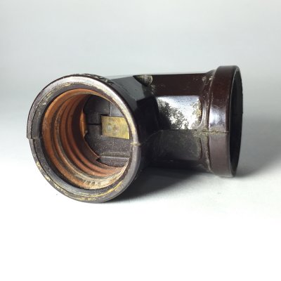 画像2: 1930-40’s Bakelite Double Socket Splitter