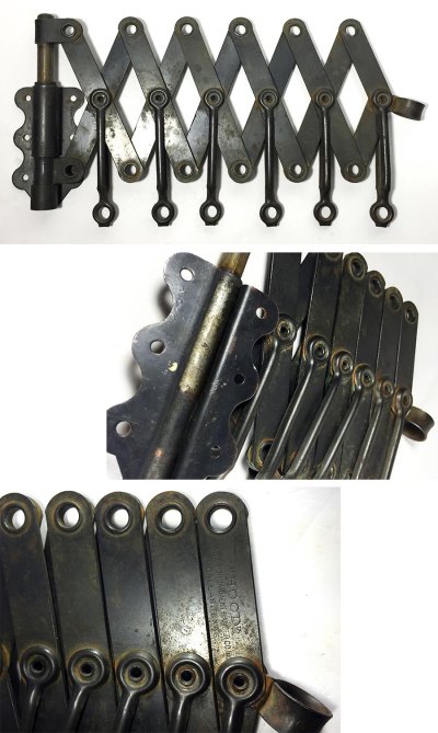 画像1: 1920's "EXTENSION" Steel Garment Hanger Rack