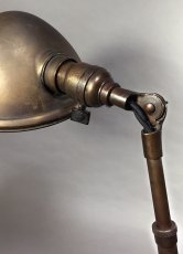 画像15: 1910-20's "O.C.White" Brass Telescopic Desk Lamp (15)