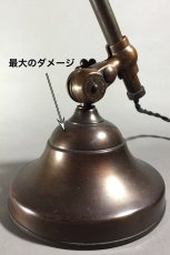 画像17: 1910-20's "O.C.White" Brass Telescopic Desk Lamp (17)