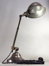 画像3: 1910-20's "O.C.White" Brass Telescopic Desk Lamp (3)