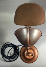 画像9: 1910-20's "LYHNE" Copper-Tone Desk Lamp (9)