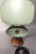 画像10: 1910-20's "LYHNE" Copper-Tone Desk Lamp (10)