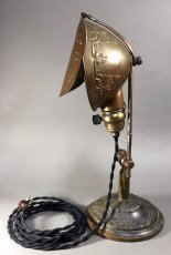 画像9: 1910's "LYHNE" Brass Desk Lamp (9)