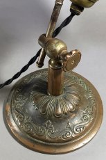 画像18: 1910's "LYHNE" Brass Desk Lamp (18)