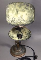 画像13: 1910's "LYHNE" Brass Desk Lamp (13)