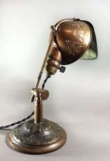 画像1: 1910's "LYHNE" Brass Desk Lamp (1)
