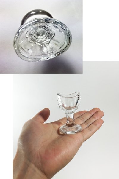 画像2: 1910-30's 【"Justrite" W.B.M. Co.】Eye Wash Glass Cup