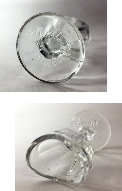画像1: 1910-30's 【"Justrite" W.B.M. Co.】Eye Wash Glass Cup