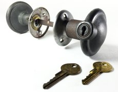 画像4: 【Spin-Lock !!】1910-30's "Oddball" Door Knob  (4)