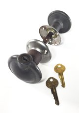 画像2: 【Spin-Lock !!】1910-30's "Oddball" Door Knob  (2)