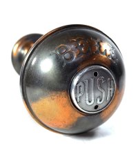 画像13: ☆BELL☆PUSH☆  1900's "COMBINATION" Door Knob ＆ BELL   【Complete】 (13)