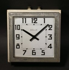 画像1: 1930-40's French "BRILLIE" Wall Clock (1)