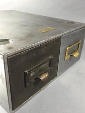 画像3: 1930's【The General Fireproofing Co.】 2-Drawer Cabinet (3)