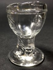画像2: 1930's　"め"　Eye Wash Glass Cup (2)