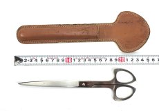 画像10: 1930-40's【SOLINGEN】Germany Scissors & Leather Case (10)