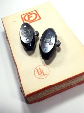 画像1: Early 1950's "F" Bakelite Switch【Dead Stock】 (1)