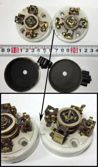 画像3: 【H&H Co.】1910-20's Rotary Switch【＊2個セット】