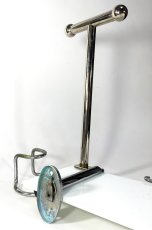 画像15: 1940-50's Bathroom Glass Shelf w/ Cup holder + Toothbrush Holder (15)