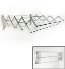 画像2: German Wall Mount "Expandable" Drying Rack  (2)