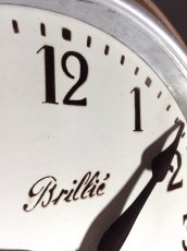 画像5: 1910-20's "BRILLIE" French Wooden Wall Clock (5)