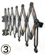 画像16: 1920's "EXTENSION" Steel Garment Hanger Rack 【超・Mint Condition】3台セット (16)