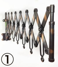 画像6: 1920's "EXTENSION" Steel Garment Hanger Rack 【超・Mint Condition】3台セット (6)