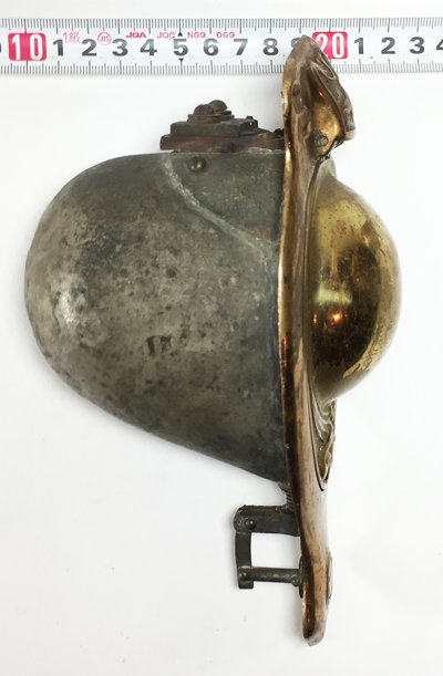 画像1: 1900-20's Oddball Cast Brass "Pop-up" Light