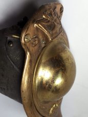 画像6: 1900-20's Oddball Cast Brass "Pop-up" Light (6)