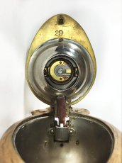 画像14: 1900-20's Oddball Cast Brass "Pop-up" Light (14)