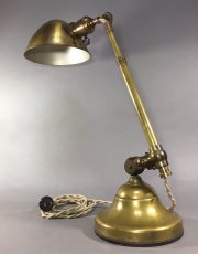 画像10: 1910-20's "O.C.White" Brass Telescopic Desk Lamp (10)