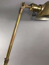 画像14: 1910-20's "O.C.White" Brass Telescopic Desk Lamp (14)