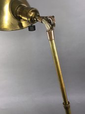 画像15: 1910-20's "O.C.White" Brass Telescopic Desk Lamp (15)