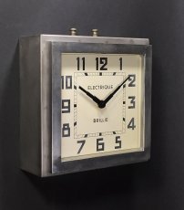 画像2: 1930-40's French "BRILLIE" Wall Clock (2)