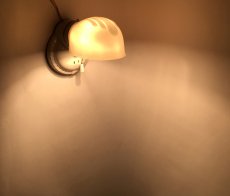 画像3: 1930-40's Art Deco "Porcelain＆Milk Glass" Bathroom Lamp (3)