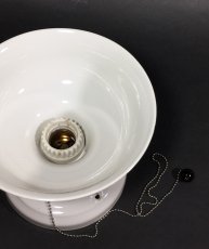 画像4:  1920-30's "Art Deco" Ceiling Spot Light  (4)