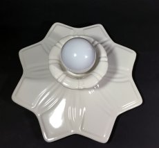 画像3: 1930-40's Porcelain "☆STAR☆" Bare Bulb Light (3)