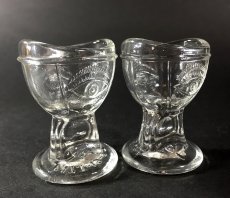 画像7: 1930's　"め"　Eye Wash Glass Cup　【＊2個入荷＊】 (7)