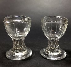 画像3: 1930's　"め"　Eye Wash Glass Cup　【＊2個入荷＊】 (3)