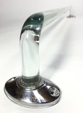 画像6: Early 1930's "Art Deco" Glass Towel Bar 【Super Long】 (6)