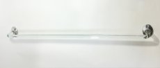 画像3: Early 1930's "Art Deco" Glass Towel Bar 【Super Long】 (3)