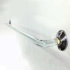 画像1: Early 1930's "Art Deco" Glass Towel Bar 【Super Long】 (1)