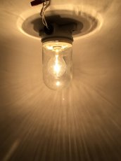 画像2: 1930's【Siemens】German Glass＆Porcelain Light (2)