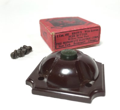 画像1: 1930's Bakelite Bell Switch【DEAD-STOCK】