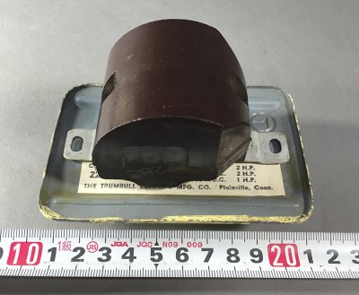 画像2: 1940-50's "Padlock-able" Wall Toggle Switch