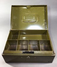 画像2: 1940-50's "ASCO NEW YORK" Steel Safety Box with Key (2)